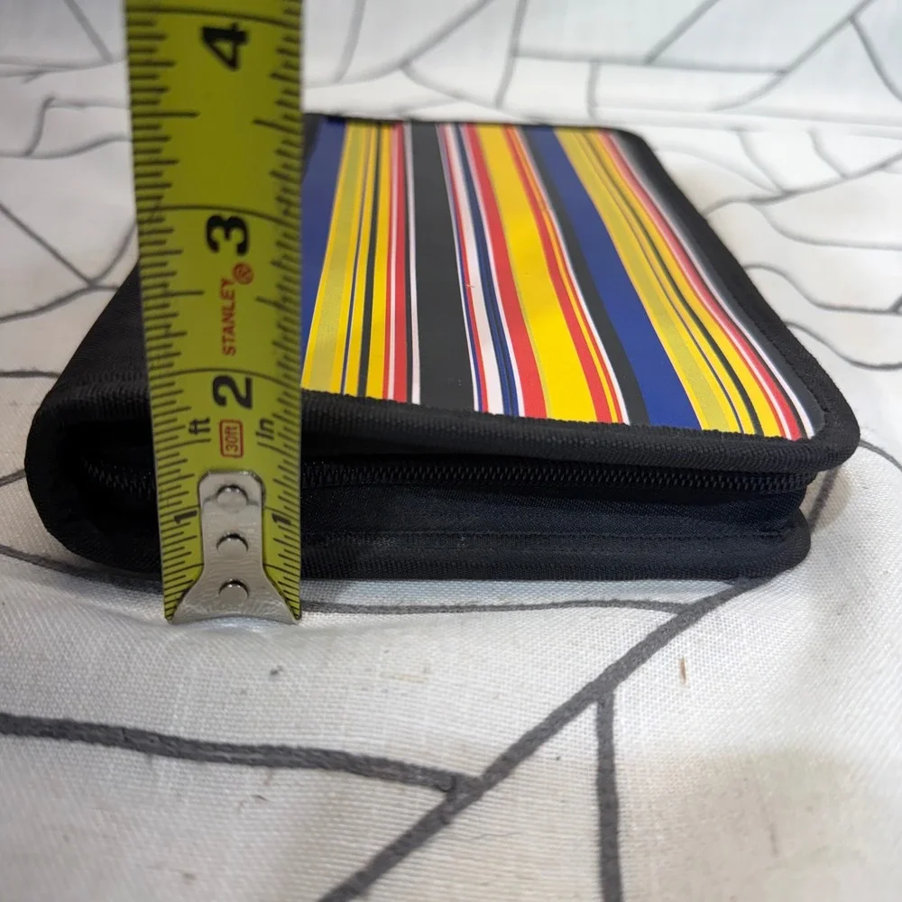 Joe Boxer VTG 2003 Planner Organizer Undated Striped Y2K Smiley Face 6-Ring